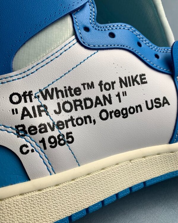 Air Jordan 1 High Off-White UNC