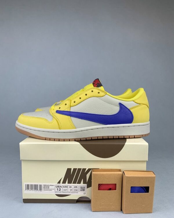 Air Jordan 1 Low Travis Canary