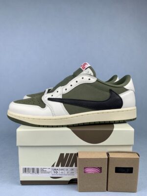 Air Jordan 1 Low TS Medium Olive