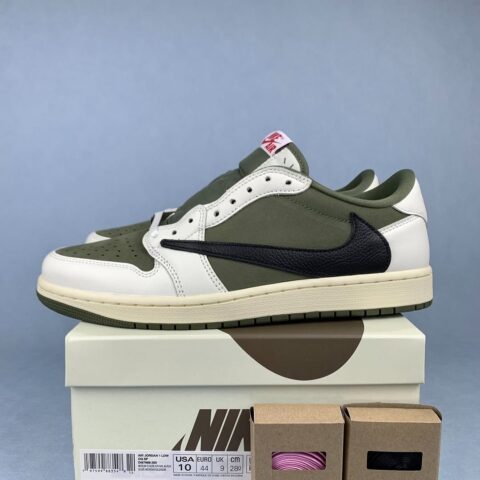 Air Jordan 1 Low TS Medium Olive