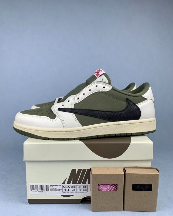 Air Jordan 1 Low TS Medium Olive
