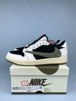 Air Jordan 1 Low Travis Olive