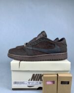 Air Jordan 1 Low Travis Velvet Brown