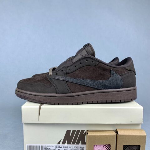 Air Jordan 1 Low Travis Velvet Brown