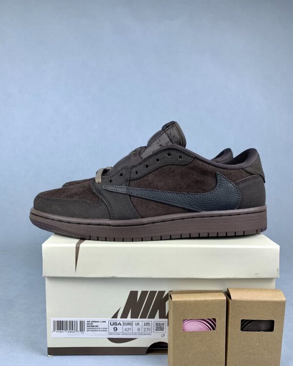 Air Jordan 1 Low Travis Velvet Brown