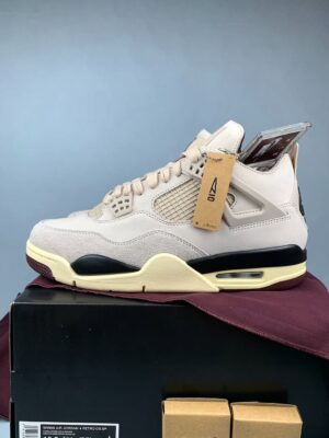 Air Jordan 4 A Ma Maniere Fossil Stone