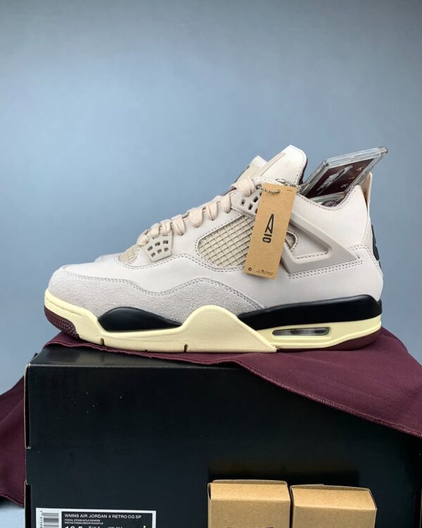 Air Jordan 4 A Ma Maniere Fossil Stone