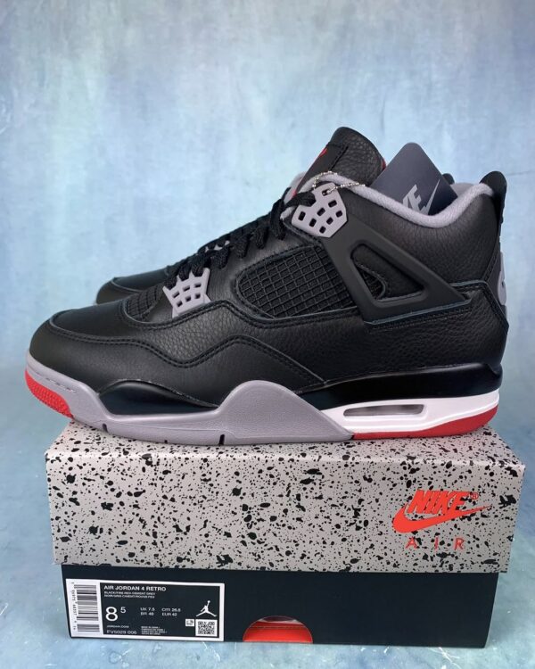 Air Jordan 4 Bred Reimagined
