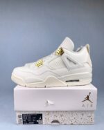 Air Jordan 4 Metallic Gold