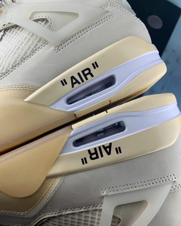 Air Jordan 4 OW Sail