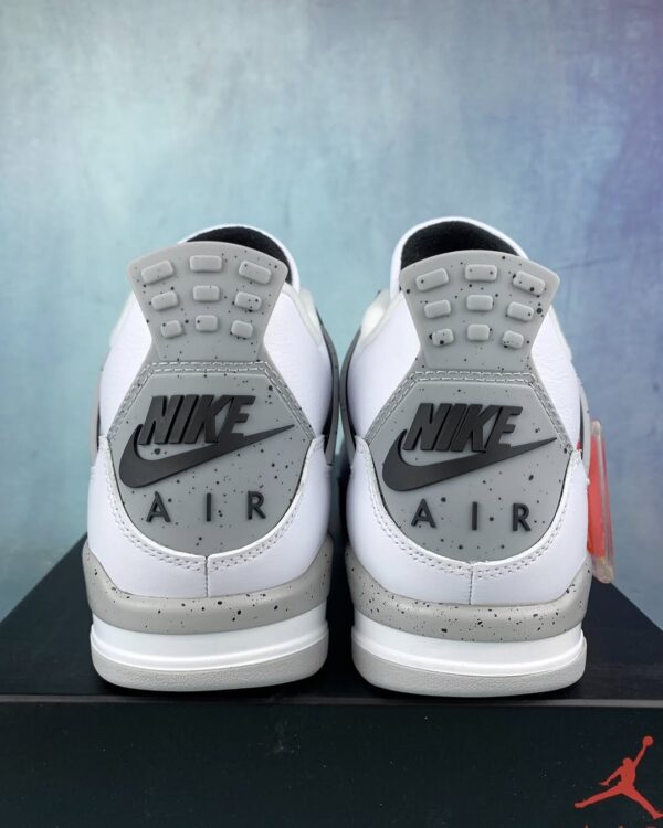Air Jordan 4 White Cement