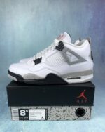 Air Jordan 4 White Cement