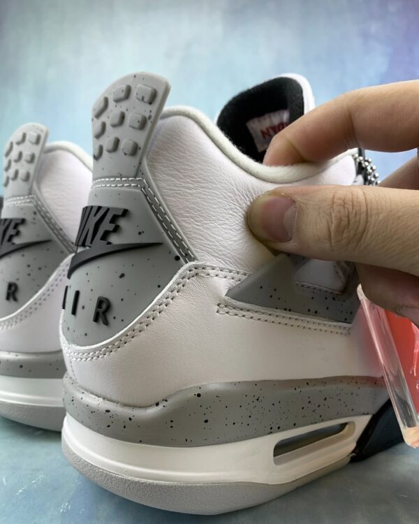 Air Jordan 4 White Cement