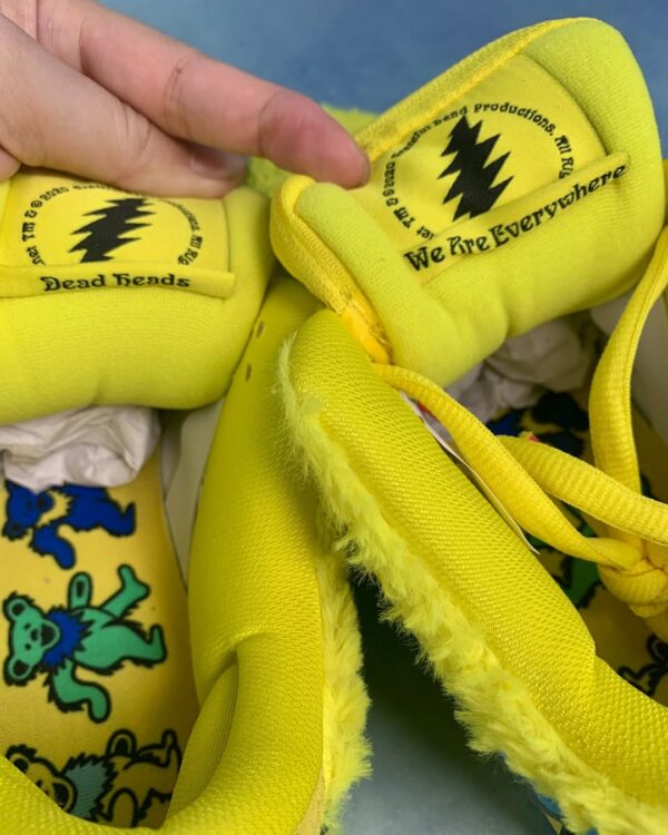 SB Dunk Grateful Dead Yellow