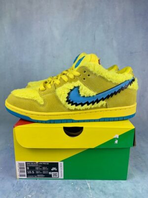SB Dunk Grateful Dead Yellow