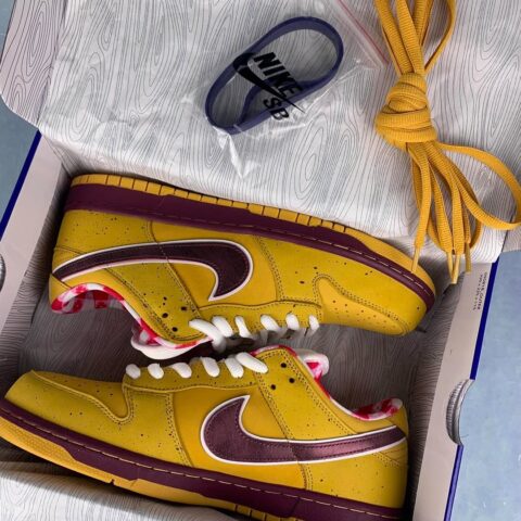 SB Dunk Lobster Yellow (1)